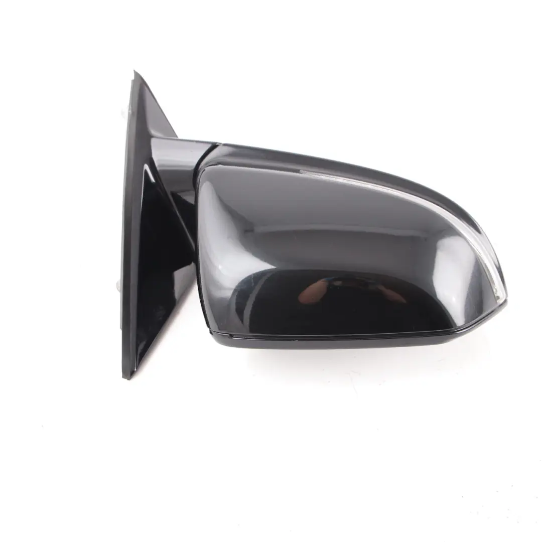 BMW X1 F48 Wing Mirror High Gloss Right O/S 5 Pins Black Sapphire Metallic 475 - SKU rhd-7459828-BS - Part number 7459828