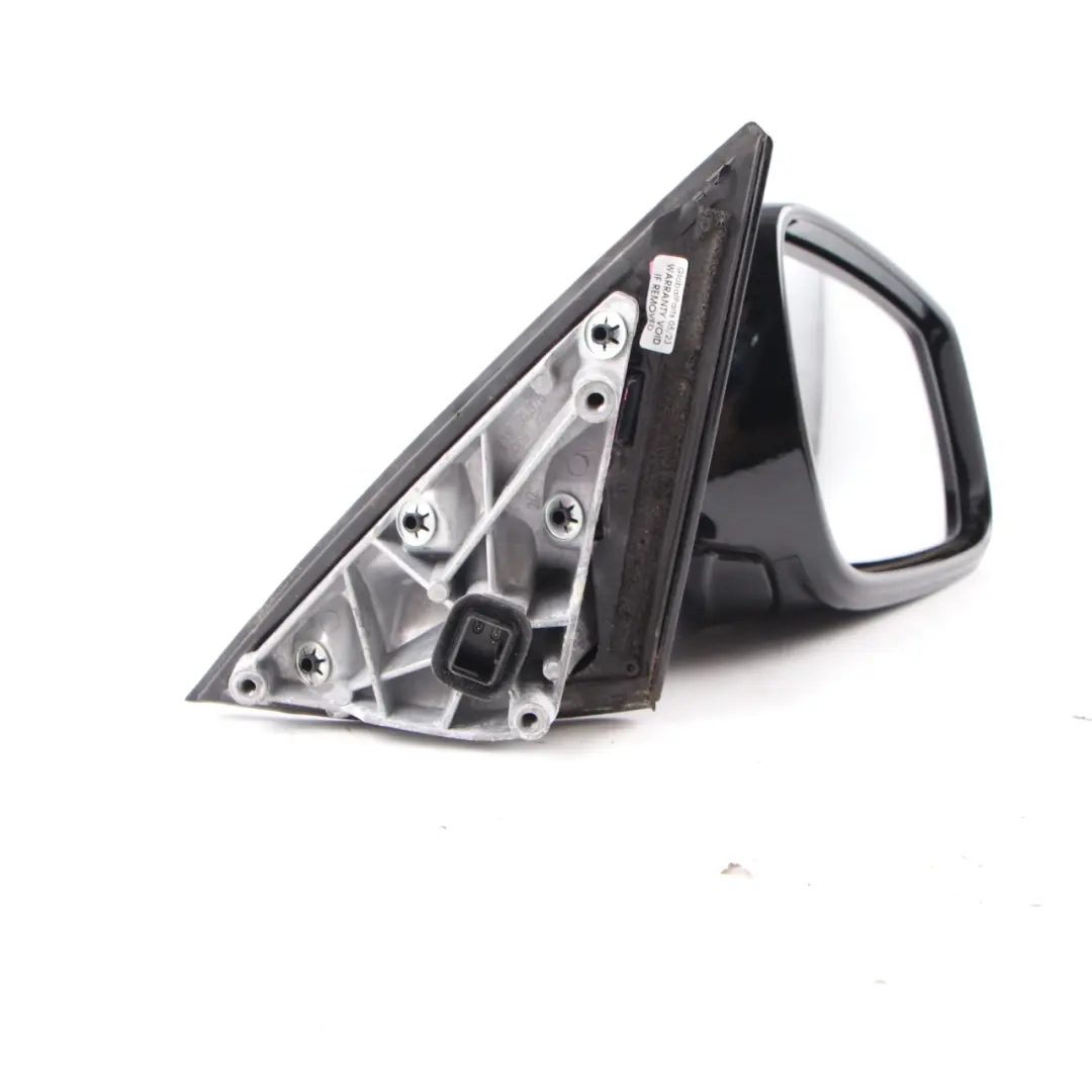 BMW X1 F48 Wing Mirror High Gloss Right O/S 5 Pins Black Sapphire Metallic 475 - SKU rhd-7459828-BS - Part number 7459828