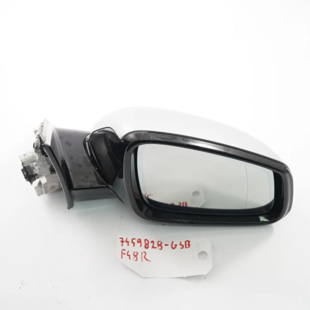 Wing Mirror High Gloss Door Right O/S Glacier Silver Metallic - A83 to BMW X1 F48 with Part number 7459828 BMW X1 F48 Wing Mirror High Gloss Door Right O/S Glacier Silver Metallic - A83 - SKU rhd-7459828-GSB - Part number 7459828