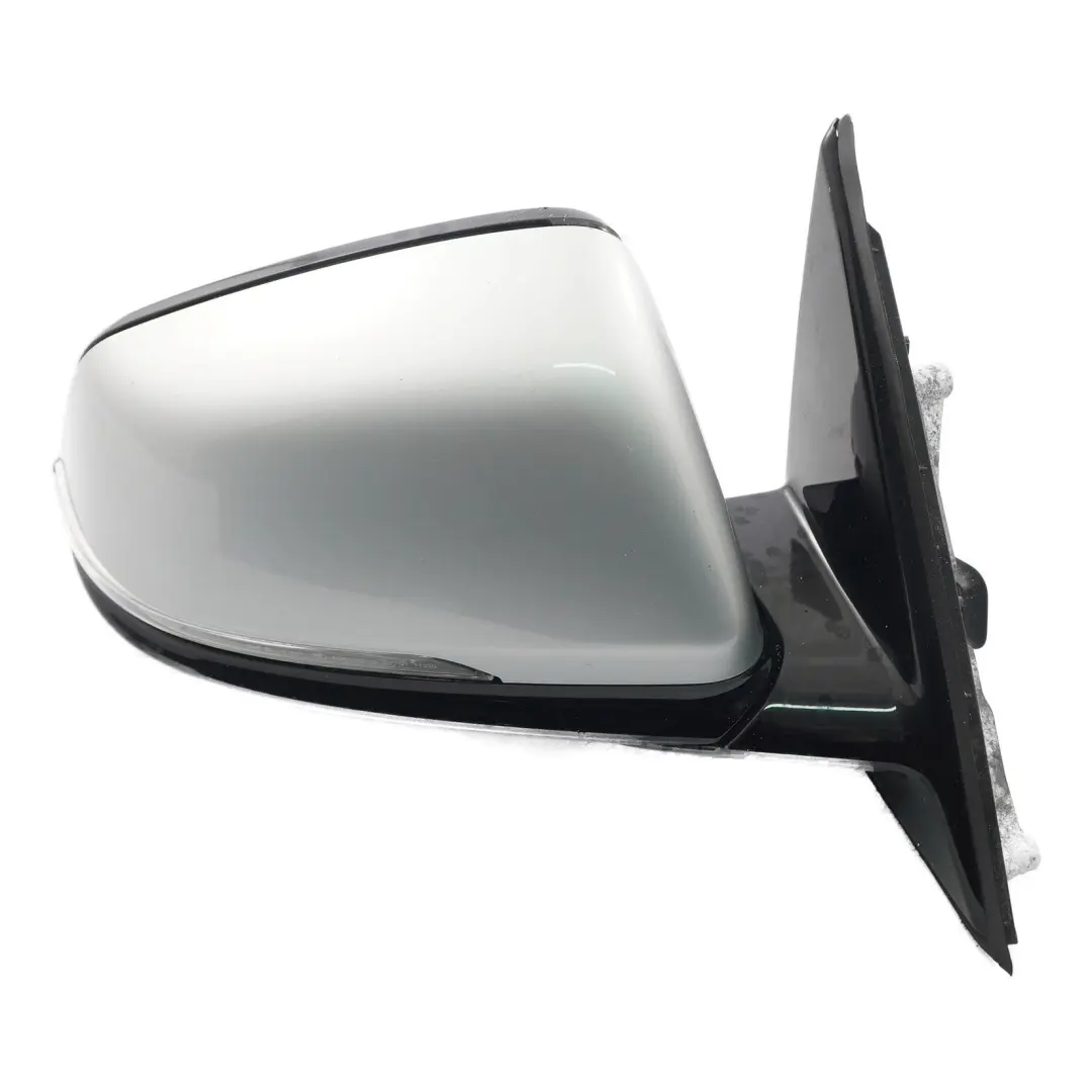 BMW X1 F48 Wing Mirror High Gloss Door Right O/S Glacier Silver Metallic - A83 - SKU rhd-7459828-GSB - Part number 7459828