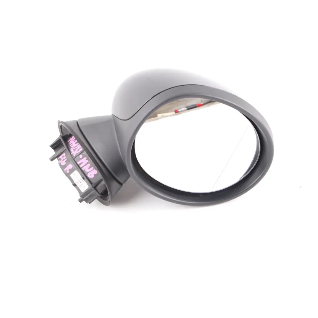 Wing Mirror Mini Cooper F55 F56 F57 Right O/S Heated 5 Pins Midnight Black - A94 to with Part number 7471232 Wing Mirror Mini Cooper F55 F56 F57 Right O/S Heated 5 Pins Midnight Black - A94 - SKU rhd-7471232-MNB - Part number 7471232