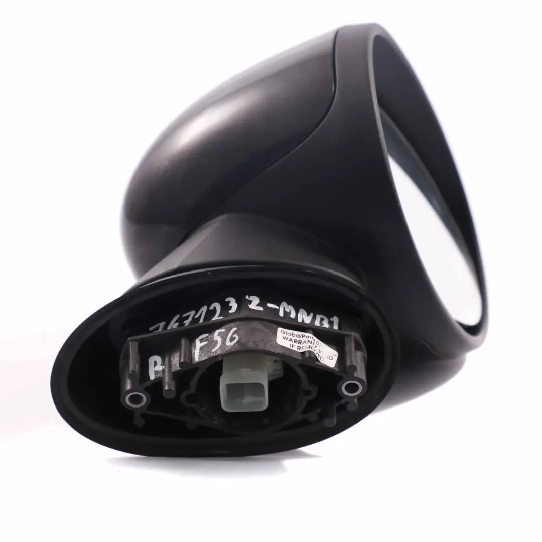 Wing Mirror Mini Cooper F55 F56 F57 Right O/S Heated 5 Pins Midnight Black - A94 to with Part number 7471232 Wing Mirror Mini Cooper F55 F56 F57 Right O/S Heated 5 Pins Midnight Black - A94 - SKU rhd-7471232-MNB1 - Part number 7471232
