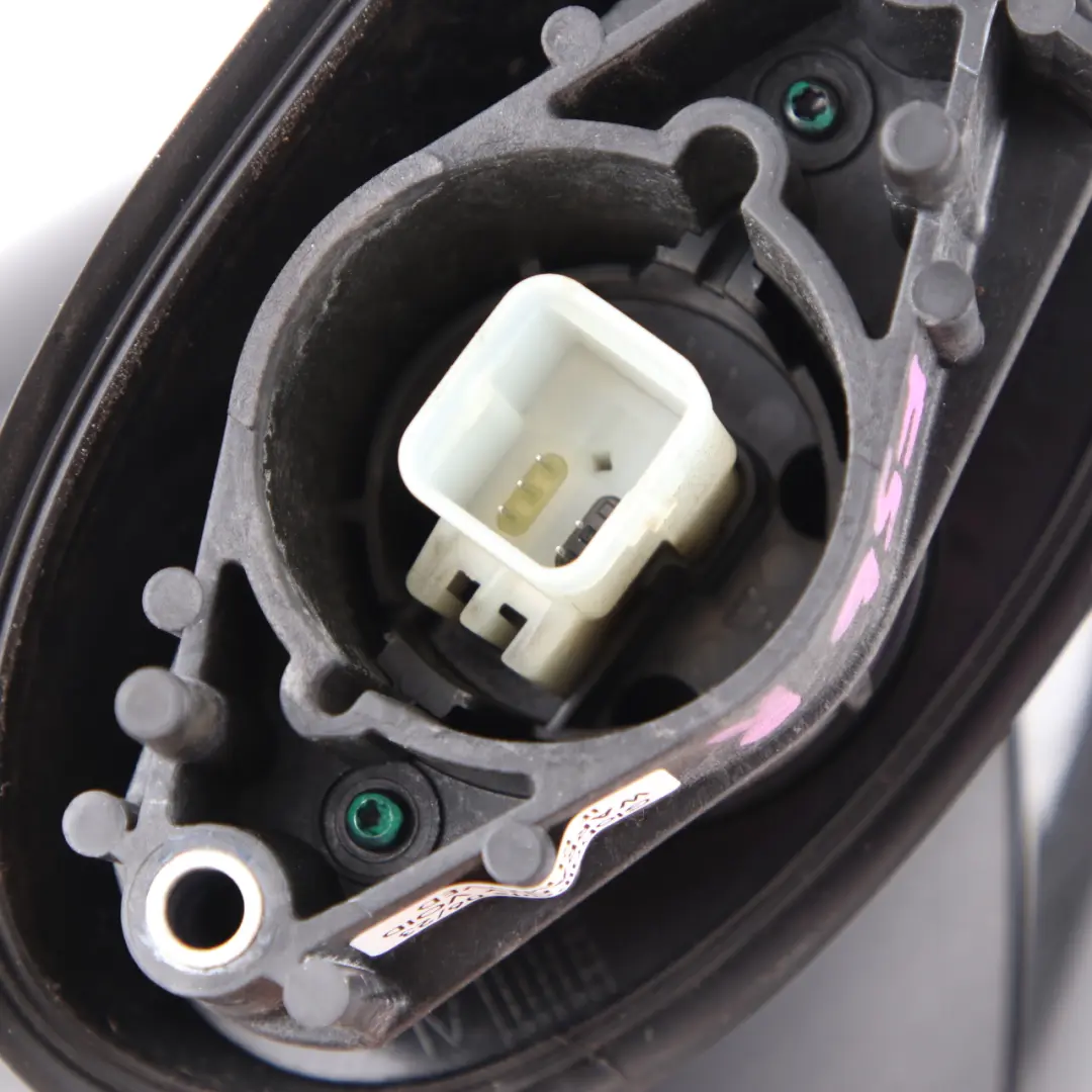  Wing Mirror Mini Cooper F55 F56 F57 Right O/S Heated 5 Pins Midnight Black - A94 - SKU rhd-7471232-MNB - Part number 7471232