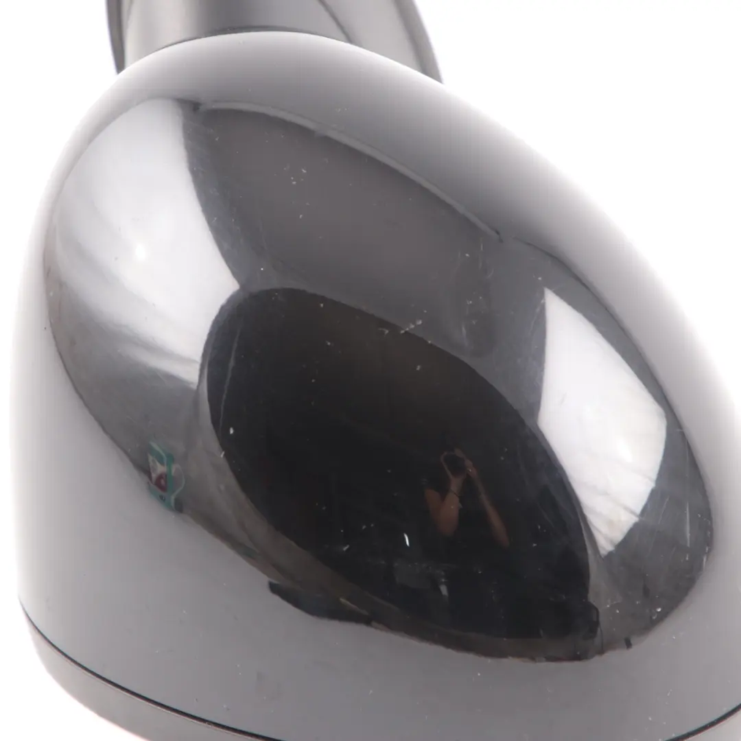  Wing Mirror Mini Cooper F55 F56 F57 Right O/S Heated 5 Pins Midnight Black - A94 - SKU rhd-7471232-MNB - Part number 7471232