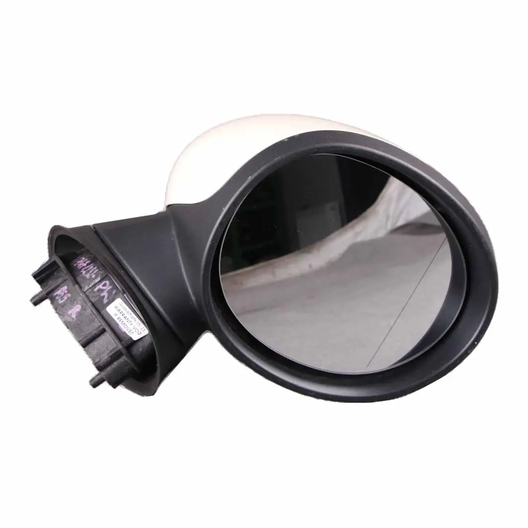 Wing Mirror Mini Cooper F55 F56 F57 Right O/S Outside Heated Pepper White - 850 to with Part number 7471232 Wing Mirror Mini Cooper F55 F56 F57 Right O/S Outside Heated Pepper White - 850 - SKU rhd-7471232-PW - Part number 7471232