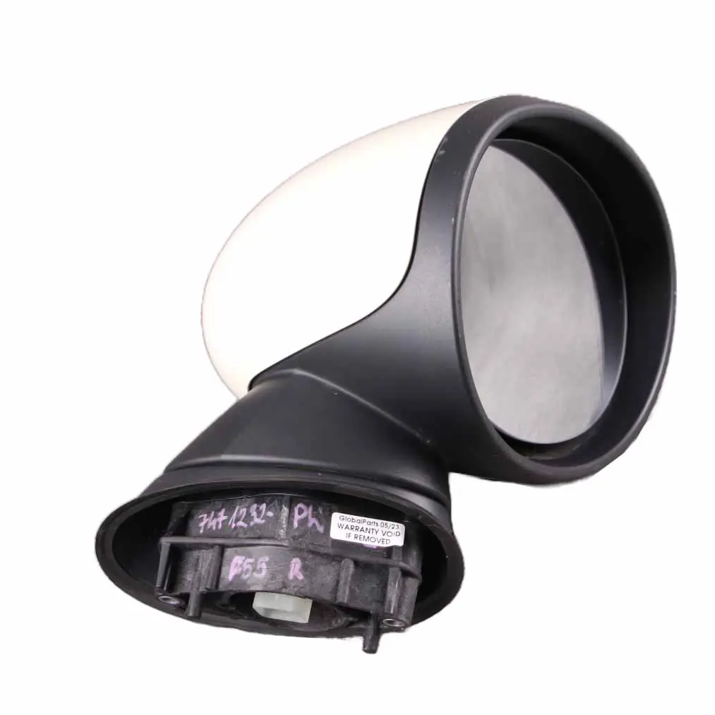 Wing Mirror Mini Cooper F55 F56 F57 Right O/S Outside Heated Pepper White - 850 to with Part number 7471232 Wing Mirror Mini Cooper F55 F56 F57 Right O/S Outside Heated Pepper White - 850 - SKU rhd-7471232-PW - Part number 7471232