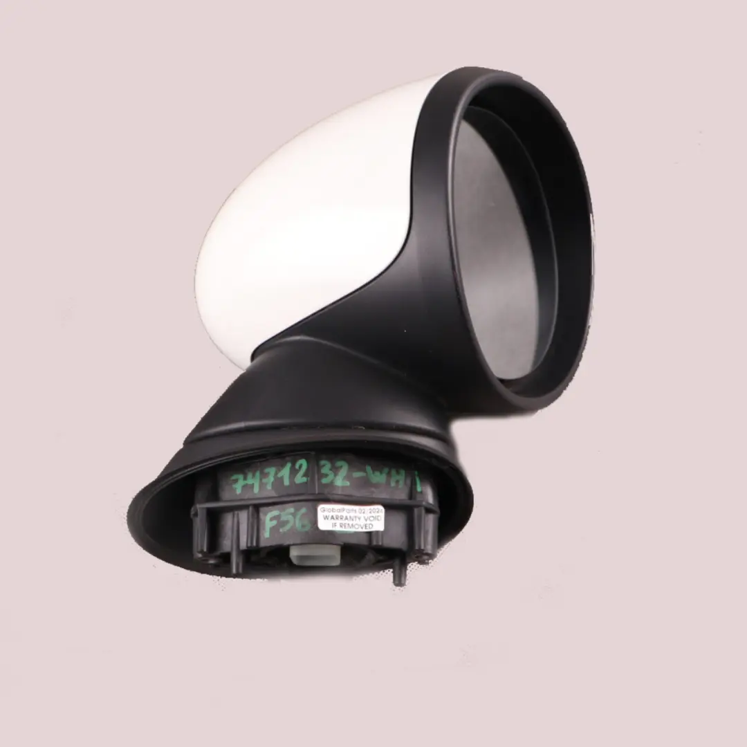 Mini Cooper One F55 F56 F57 Right O/S Outside Heated Wing Mirror White - SKU rhd-7471232-WHI - Part number 7471232