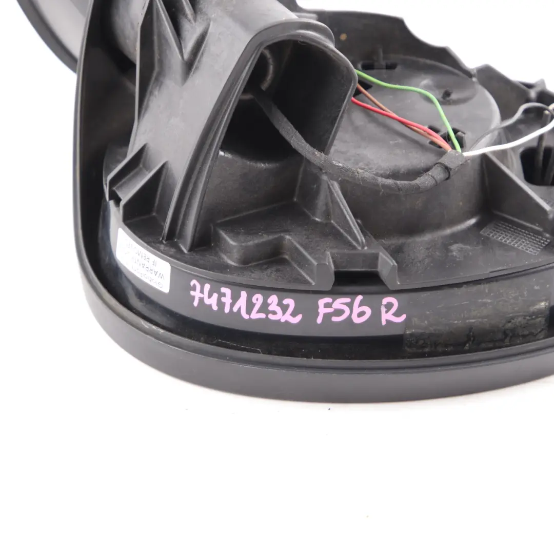 Wing Mirror Mini Cooper One F55 F56 F57 Door Right O/S Outside Heated 5 Pins to with Part number 7471232 Wing Mirror Mini Cooper One F55 F56 F57 Door Right O/S Outside Heated 5 Pins - SKU rhd-7471232 - Part number 7471232