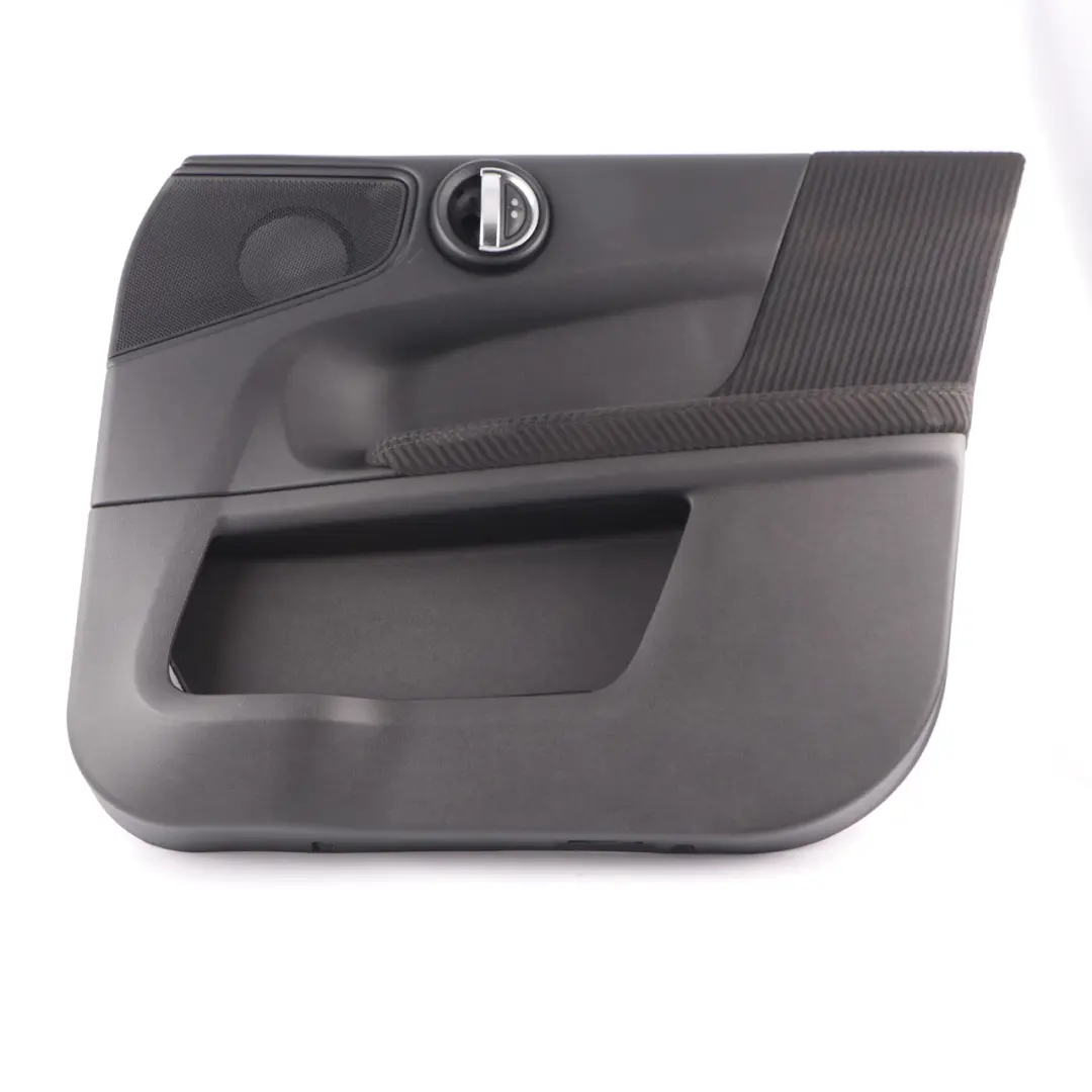 Door Card Front Right O/S Trim Panel Cover Carbon Black to Mini Countryman F60 with Part number 7476508 Mini Countryman F60 Door Card Front Right O/S Trim Panel Cover Carbon Black - SKU rhd-7476508 - Part number 7476508
