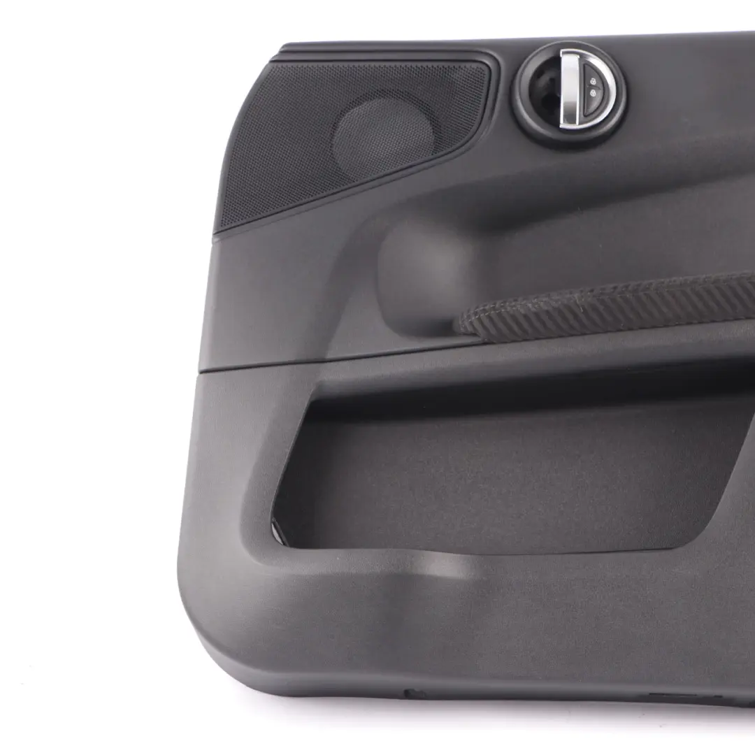 Door Card Front Right O/S Trim Panel Cover Carbon Black to Mini Countryman F60 with Part number 7476508 Mini Countryman F60 Door Card Front Right O/S Trim Panel Cover Carbon Black - SKU rhd-7476508 - Part number 7476508