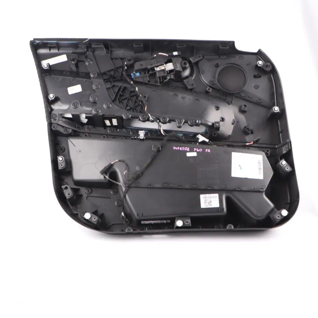 Door Card Front Right O/S Trim Panel Cover Carbon Black to Mini Countryman F60 with Part number 7476508 Mini Countryman F60 Door Card Front Right O/S Trim Panel Cover Carbon Black - SKU rhd-7476508 - Part number 7476508