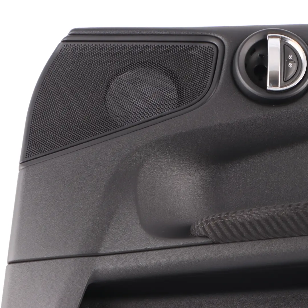 Door Card Front Right O/S Trim Panel Cover Carbon Black to Mini Countryman F60 with Part number 7476508 Mini Countryman F60 Door Card Front Right O/S Trim Panel Cover Carbon Black - SKU rhd-7476508 - Part number 7476508