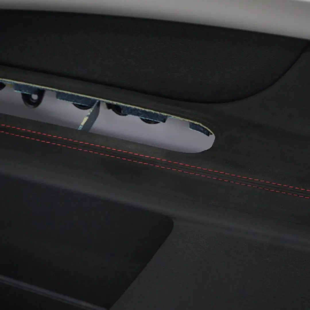 Door Card Front Right O/S Trim Panel Cover Black Chilli Red to Mini Countryman F60 with Part number 7476534 Mini Countryman F60 Door Card Front Right O/S Trim Panel Cover Black Chilli Red - SKU rhd-7476534 - Part number 7476534