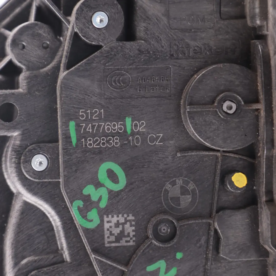 Door Lock BMW G30 G31 X5 G05 Front Left N/S Latch Mechanism Actuator to with Part number 7477695 Door Lock BMW G30 G31 X5 G05 Front Left N/S Latch Mechanism Actuator - SKU rhd-7477695 - Part number 7477695