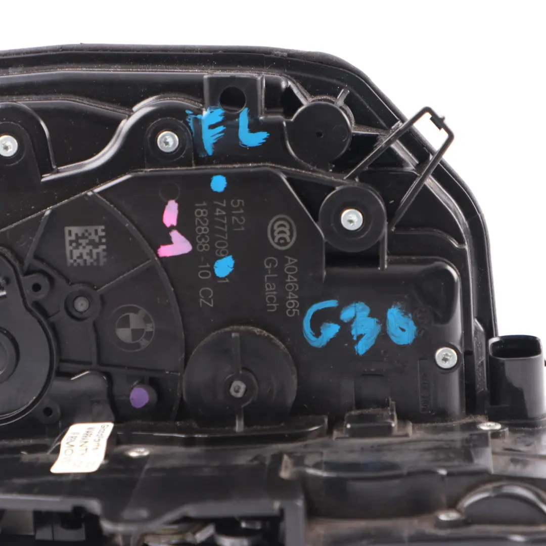 Door Lock BMW G30 G31 X5 G05 Front Left N/S Latch Mechanism Actuator 7477709 to with Part number rhd-7477709 Door Lock BMW G30 G31 X5 G05 Front Left N/S Latch Mechanism Actuator 7477709 - SKU rhd-7477709-1 - Part number rhd-7477709