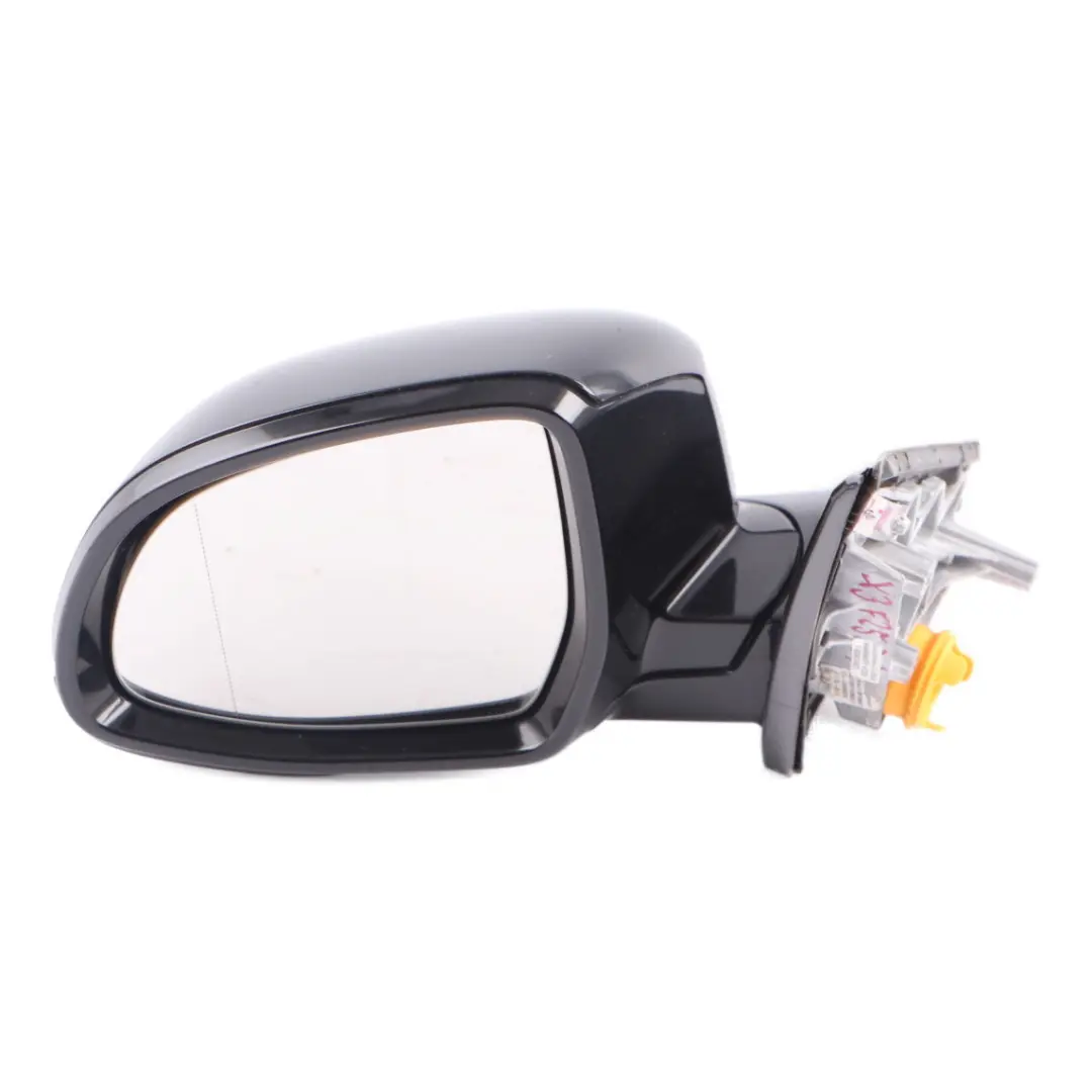 Wing Mirror Heated High Gloss Door Left N/S Black Sapphire - 475 to BMW X3 F25 with Part number 7477947 BMW X3 F25 Wing Mirror Heated High Gloss Door Left N/S Black Sapphire - 475 - SKU rhd-7477947-BS - Part number 7477947