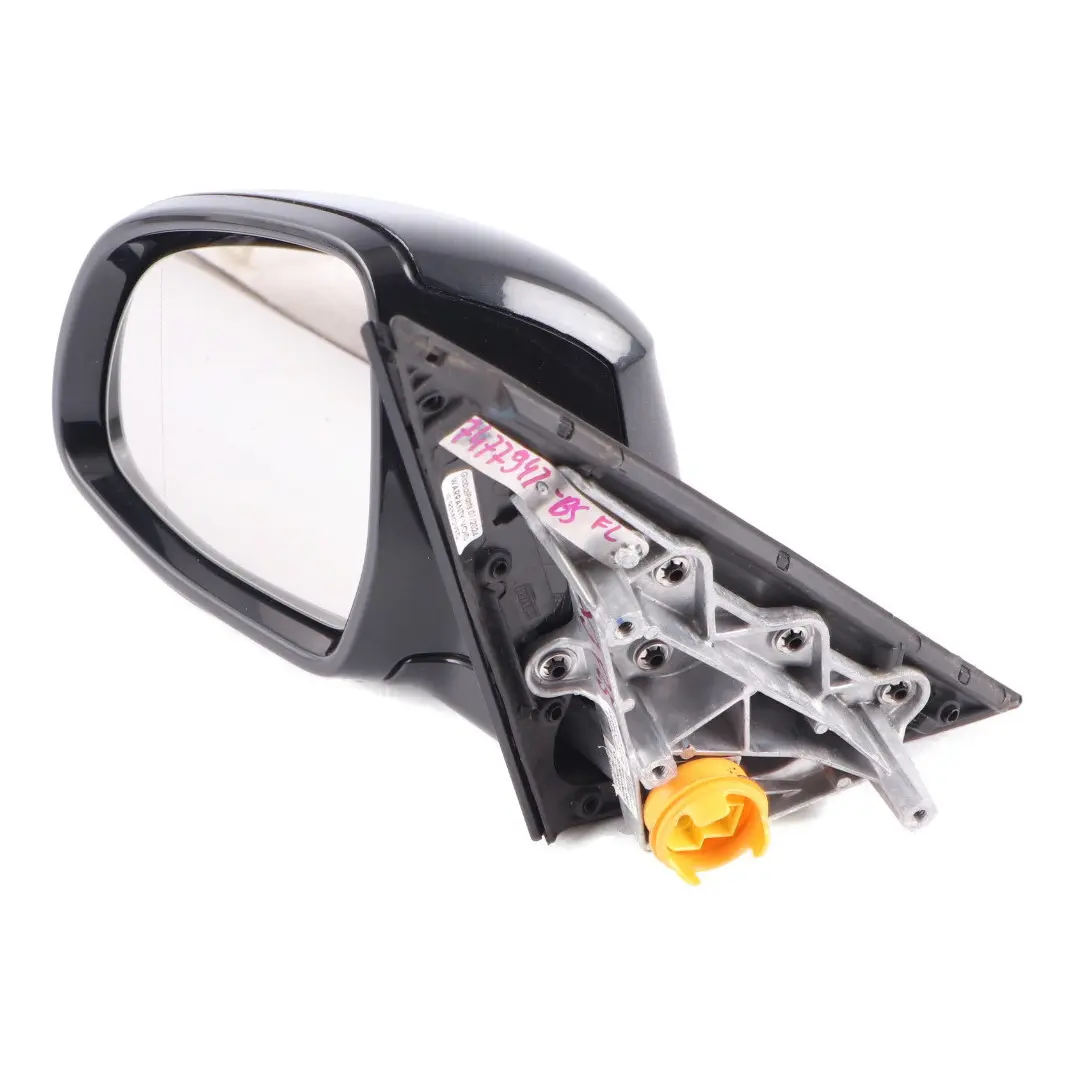 Wing Mirror Heated High Gloss Door Left N/S Black Sapphire - 475 to BMW X3 F25 with Part number 7477947 BMW X3 F25 Wing Mirror Heated High Gloss Door Left N/S Black Sapphire - 475 - SKU rhd-7477947-BS - Part number 7477947