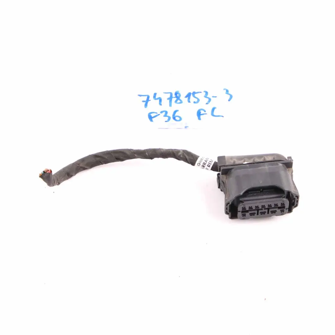 BMW F32 F33 F80 F82 LCI Headlight Headlamp LED AHL Front Left N/S Plug Socket - SKU rhd-7478153-3 - Part number 7478153