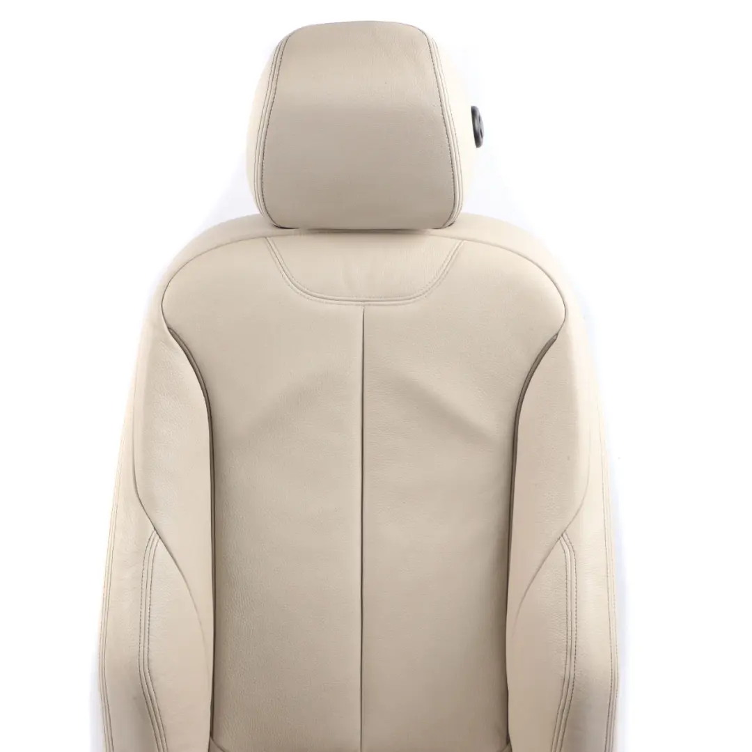  Front Seat BMW F36 LCI M Sport Heated Memory Left N/S Leather Elfenbein Weiss - SKU rhd-7479637-1 - Part number 7479637