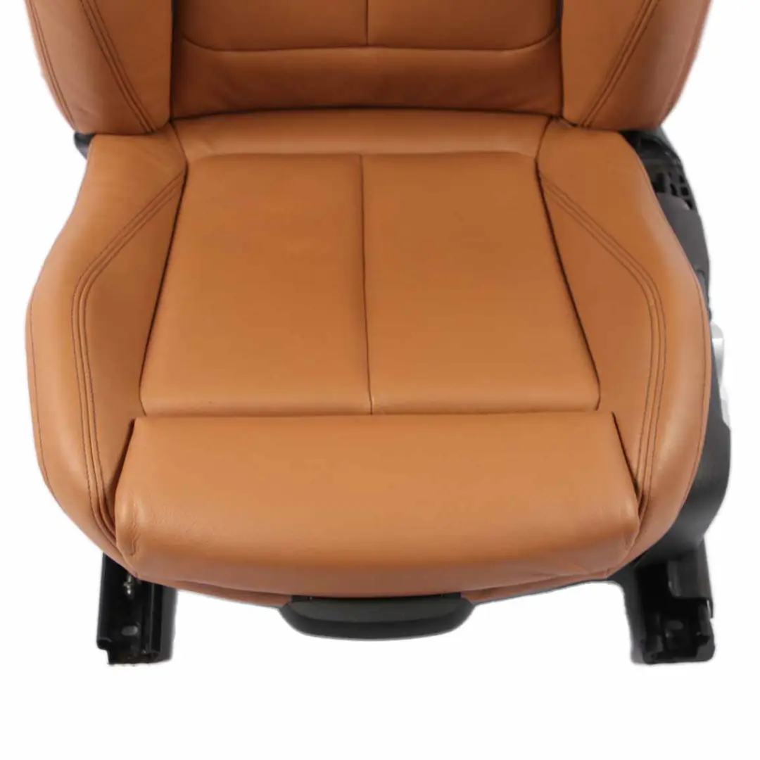  Front Seat BMW F20 LCI M Sport Heated Left N/S Leather Cognac Brown Memory - SKU rhd-7479639-1 - Part number 7479639