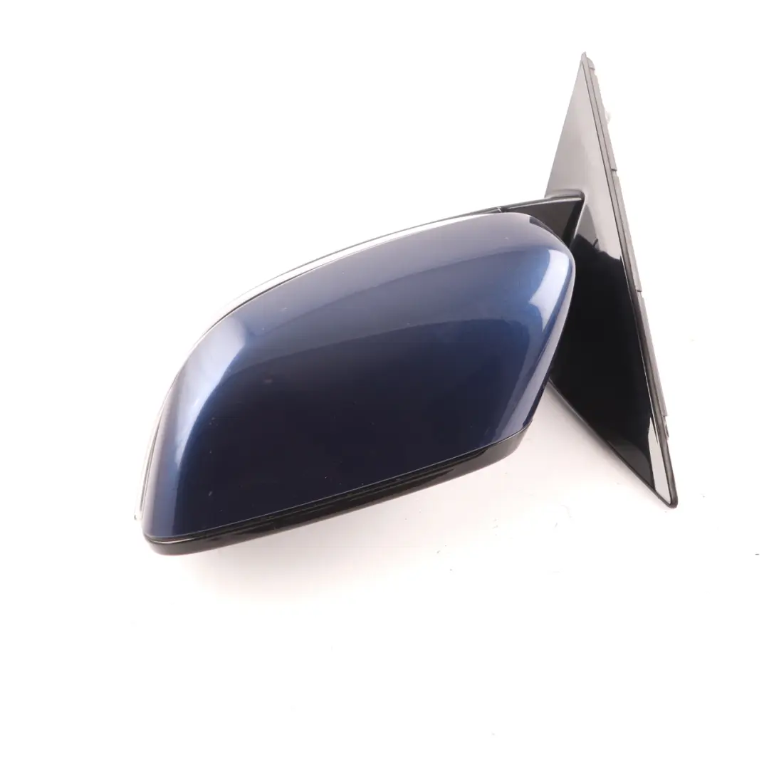 Wing Mirror BMW G30 G31 High Gloss Heated Door Left N/S Mediterran Blue C10 to with Part number 7485161 Wing Mirror BMW G30 G31 High Gloss Heated Door Left N/S Mediterran Blue C10 - SKU rhd-7485161-MED - Part number 7485161