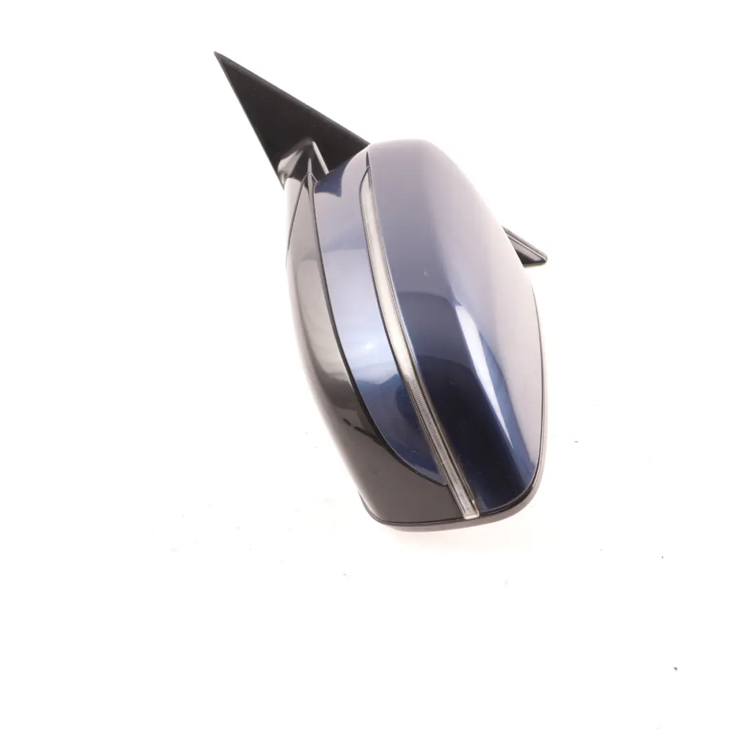Wing Mirror BMW G30 G31 High Gloss Heated Door Left N/S Mediterran Blue C10 to with Part number 7485161 Wing Mirror BMW G30 G31 High Gloss Heated Door Left N/S Mediterran Blue C10 - SKU rhd-7485161-MED - Part number 7485161