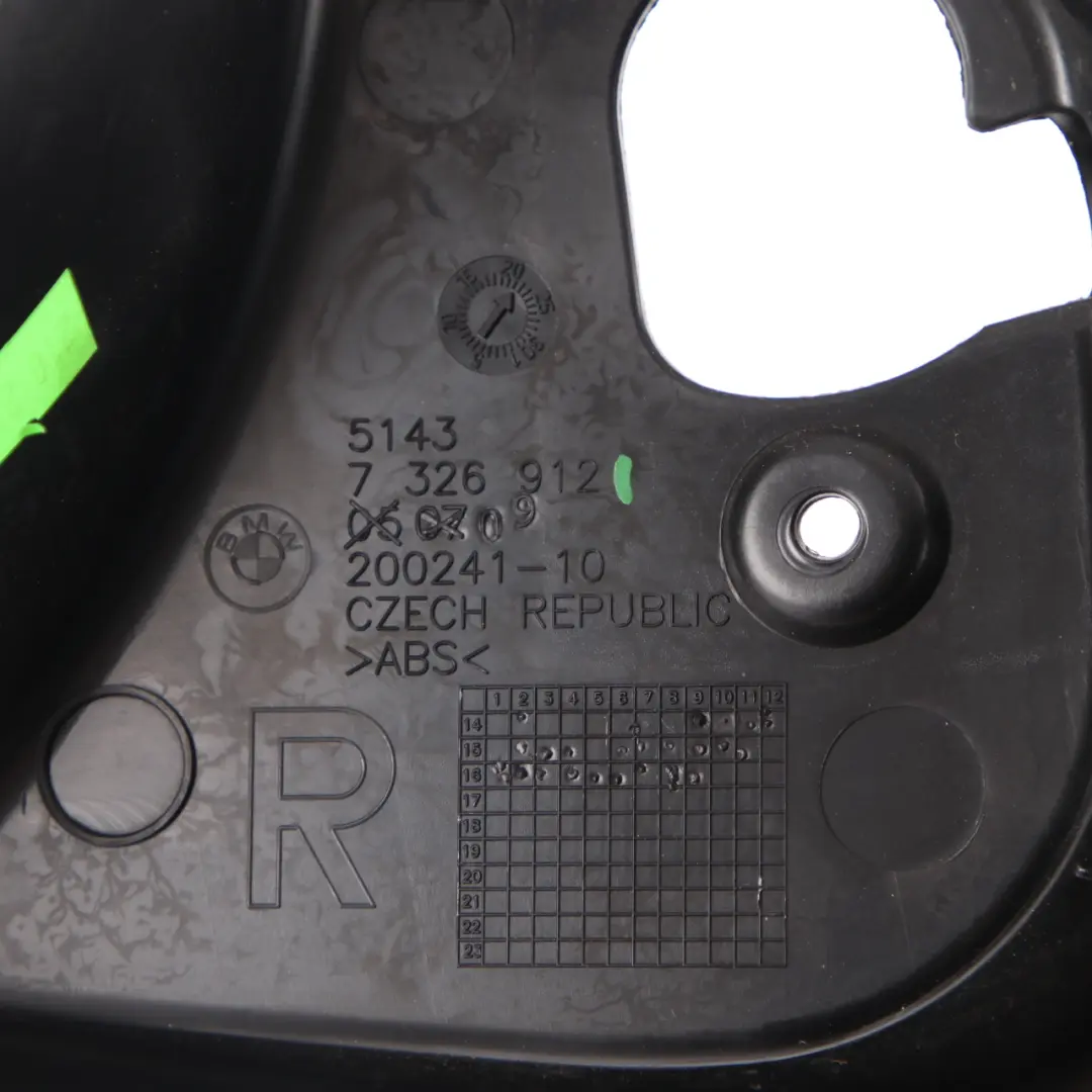 Lateral Trim Panel Bottom Front Right O/S Black 7326912 to BMW X1 X2 Series F39 F48 with Part number 7492602 BMW X1 X2 Series F39 F48 Lateral Trim Panel Bottom Front Right O/S Black 7326912 - SKU rhd-7492602 - Part number 7492602