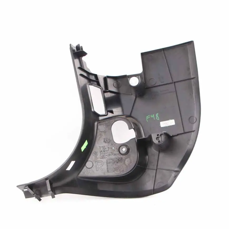 BMW X1 X2 Series F39 F48 Lateral Trim Panel Bottom Front Right O/S Black 7326912 - SKU rhd-7492602 - Part number 7492602