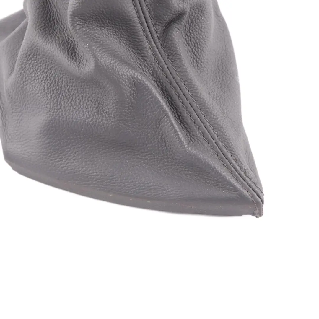 Shift Lever Knob Gaiter Cover Trim Basalt Grey to BMW E63 E64 Gear with Part number 7525750 BMW E63 E64 Gear Shift Lever Knob Gaiter Cover Trim Basalt Grey - SKU rhd-7525750 - Part number 7525750