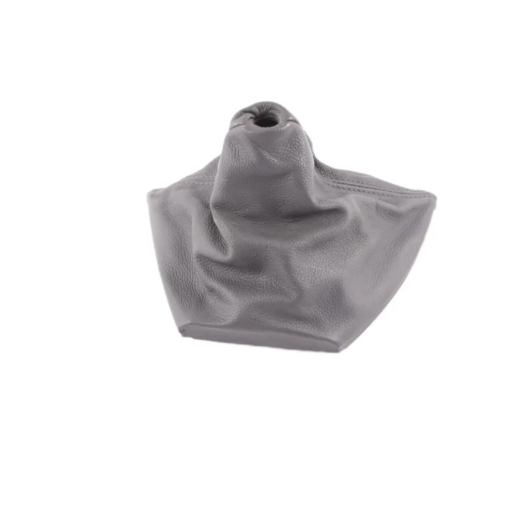 BMW E63 E64 Gear Shift Lever Knob Gaiter Cover Trim Basalt Grey - SKU rhd-7525750 - Part number 7525750
