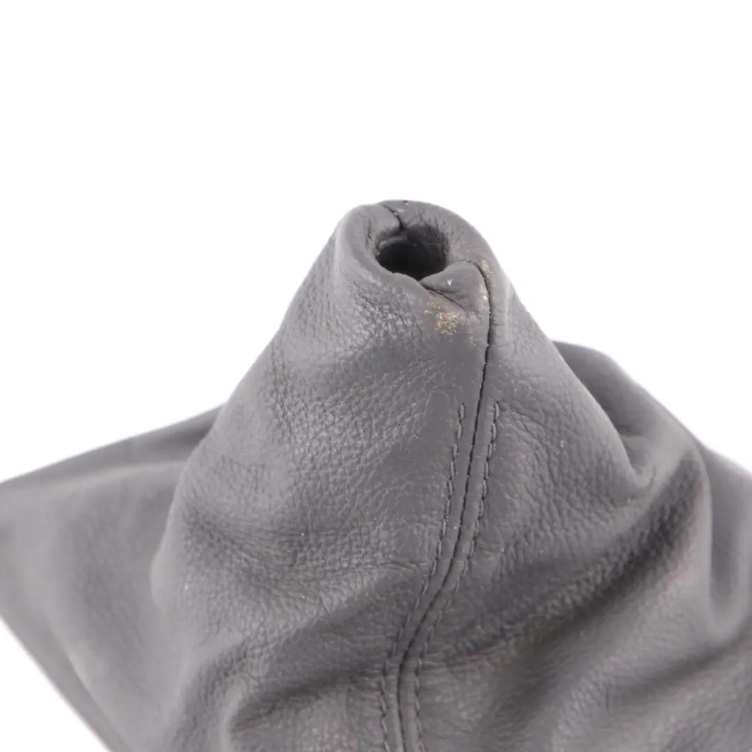 Shift Lever Knob Gaiter Cover Trim Basalt Grey to BMW E63 E64 Gear with Part number 7525750 BMW E63 E64 Gear Shift Lever Knob Gaiter Cover Trim Basalt Grey - SKU rhd-7525750 - Part number 7525750