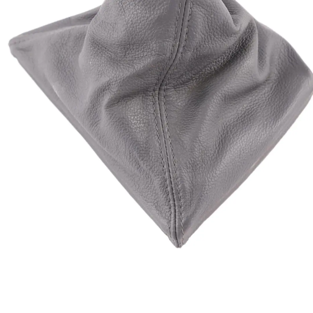 Shift Lever Knob Gaiter Cover Trim Basalt Grey to BMW E63 E64 Gear with Part number 7525750 BMW E63 E64 Gear Shift Lever Knob Gaiter Cover Trim Basalt Grey - SKU rhd-7525750 - Part number 7525750