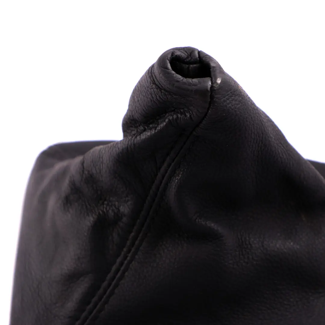 Leather Gear Lever Cover Selector Black to BMW 5 Series E60 E61 with Part number 7526836 BMW 5 Series E60 E61 Leather Gear Lever Cover Selector Black - SKU rhd-7526836 - Part number 7526836