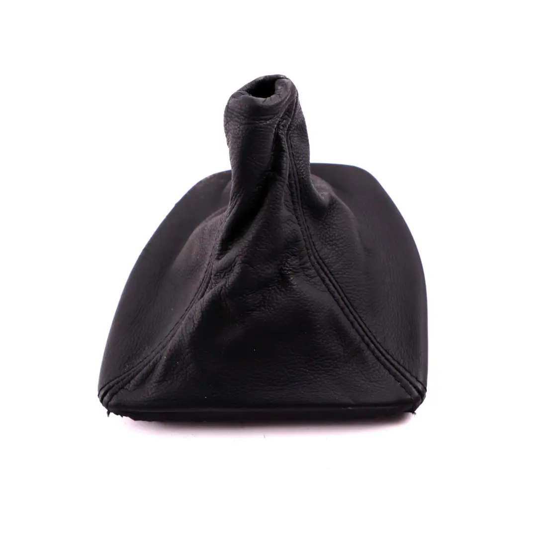 BMW 5 Series E60 E61 Leather Gear Lever Cover Selector Black - SKU rhd-7526836 - Part number 7526836