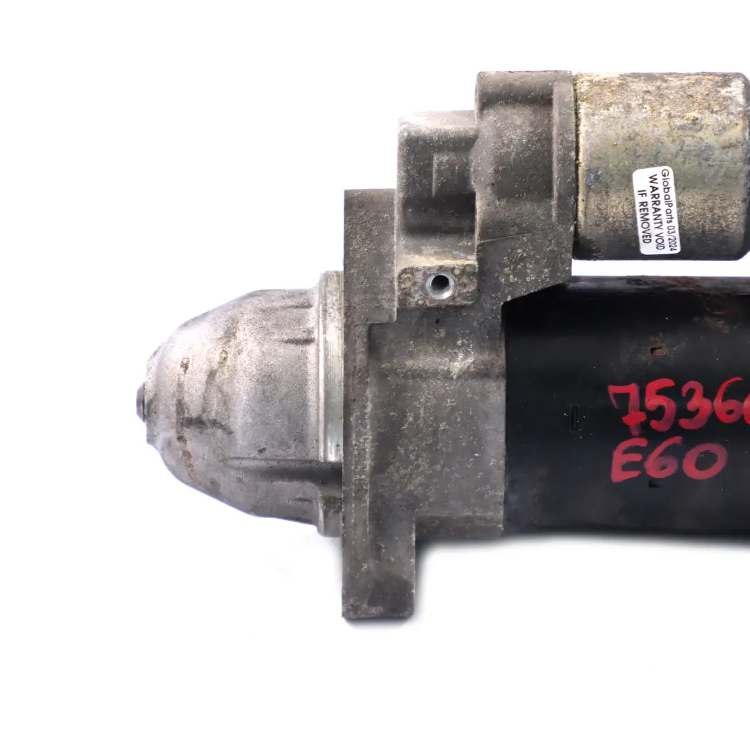 N62 Engine Starter Motor to BMW 5 6 7 X5 Series E53 E60 E61 E65 E70 Petrol with Part number 7536691 BMW 5 6 7 X5 Series E53 E60 E61 E65 E70 Petrol N62 Engine Starter Motor - SKU rhd-7536691-1 - Part number 7536691