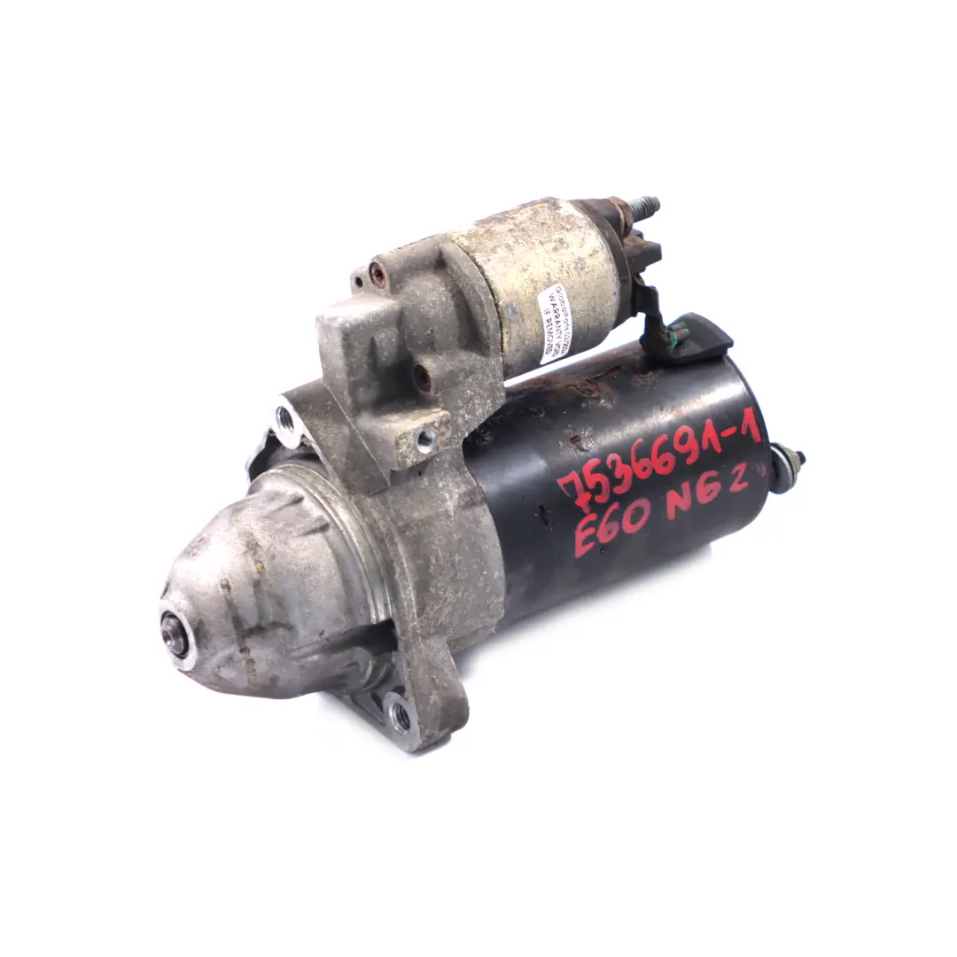 N62 Engine Starter Motor to BMW 5 6 7 X5 Series E53 E60 E61 E65 E70 Petrol with Part number 7536691 BMW 5 6 7 X5 Series E53 E60 E61 E65 E70 Petrol N62 Engine Starter Motor - SKU rhd-7536691-1 - Part number 7536691