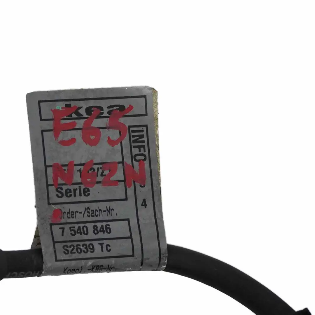 Wiring BMW E65 E66 N62N Loom Module Harness Cable to Engine with Part number 7540846 Engine Wiring BMW E65 E66 N62N Loom Module Harness Cable - SKU rhd-7540846 - Part number 7540846