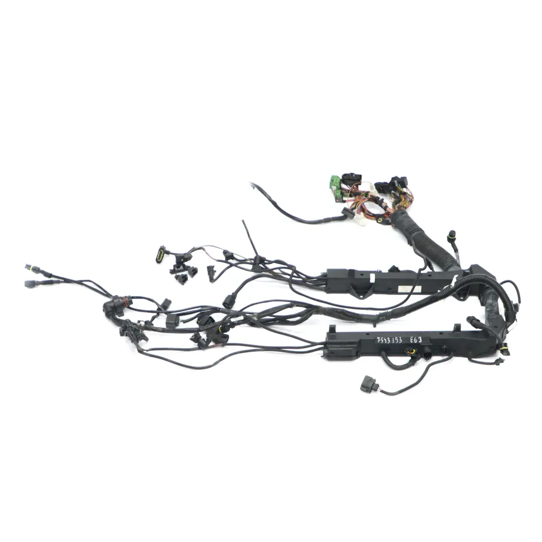 Wiring BMW E60 E61 E63 E64 N62 Loom Harness Cable to Engine with Part number 7543153 Engine Wiring BMW E60 E61 E63 E64 N62 Loom Harness Cable - SKU rhd-7543153 - Part number 7543153