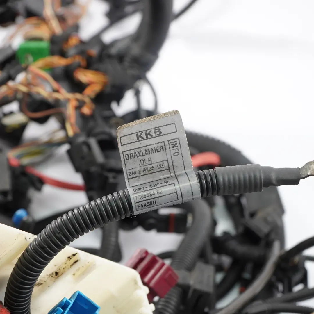 N54 Engine Manual Gearbox Wiring Loom Harness Cable to BMW E90 E92 LCI 335i with Part number 7556384 BMW E90 E92 LCI 335i N54 Engine Manual Gearbox Wiring Loom Harness Cable - SKU rhd-7556384 - Part number 7556384