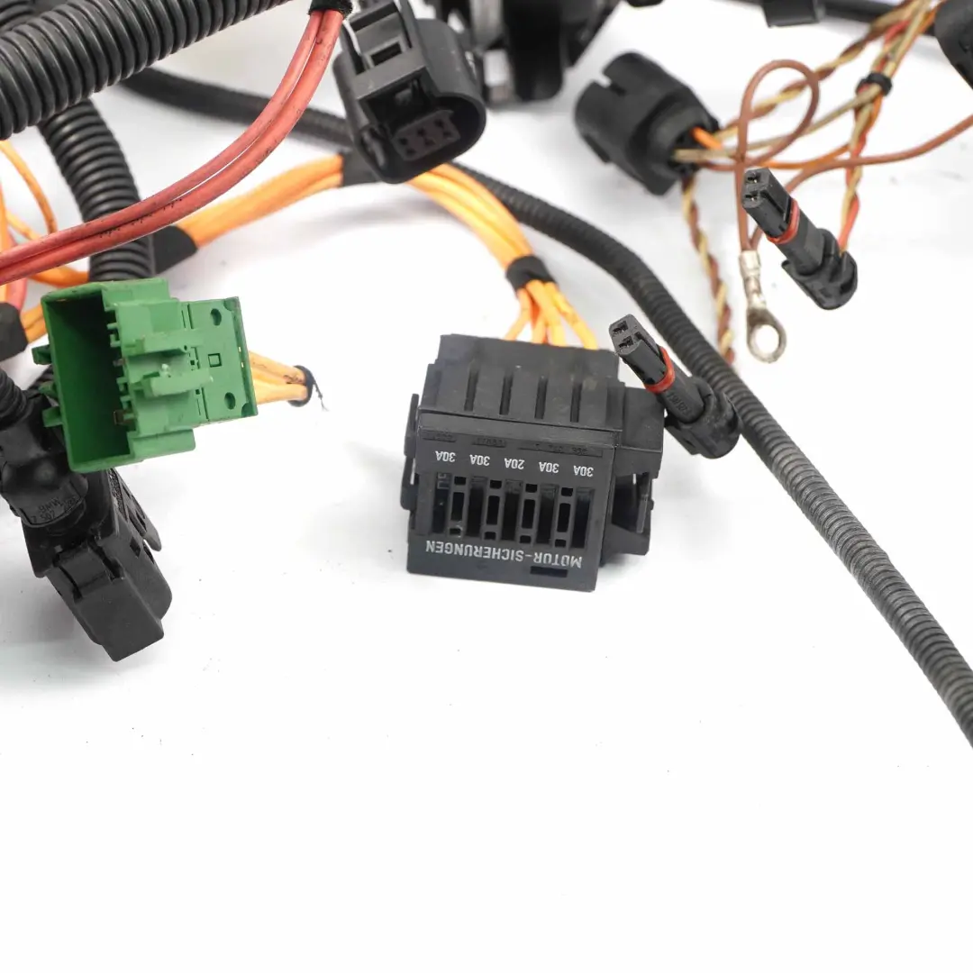 N54 Engine Manual Gearbox Wiring Loom Harness Cable to BMW E90 E92 LCI 335i with Part number 7556384 BMW E90 E92 LCI 335i N54 Engine Manual Gearbox Wiring Loom Harness Cable - SKU rhd-7556384 - Part number 7556384