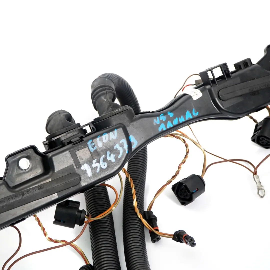 BMW 5 6 Series E60 E63 LCI Petrol N53 Wiring Loom Harness Engine Manual Gearbox - SKU rhd-7564379 - Part number 7564379