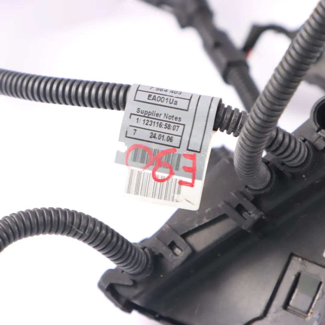 320si N45 Petrol Engine Wiring Loom Cable Harness to BMW E90 with Part number 7564402 BMW E90 320si N45 Petrol Engine Wiring Loom Cable Harness - SKU rhd-7564402 - Part number 7564402