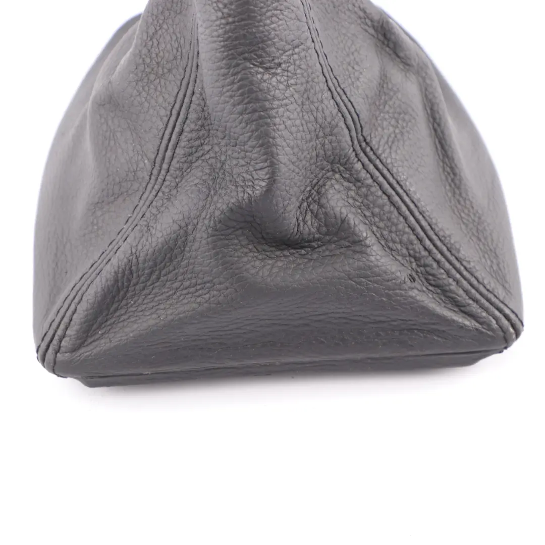 Leather Gear Lever Cover Selector Boot Manual Gearbox to BMW E60 E61 LCI Black with Part number 7565875 BMW E60 E61 LCI Black Leather Gear Lever Cover Selector Boot Manual Gearbox - SKU rhd-7565875 - Part number 7565875