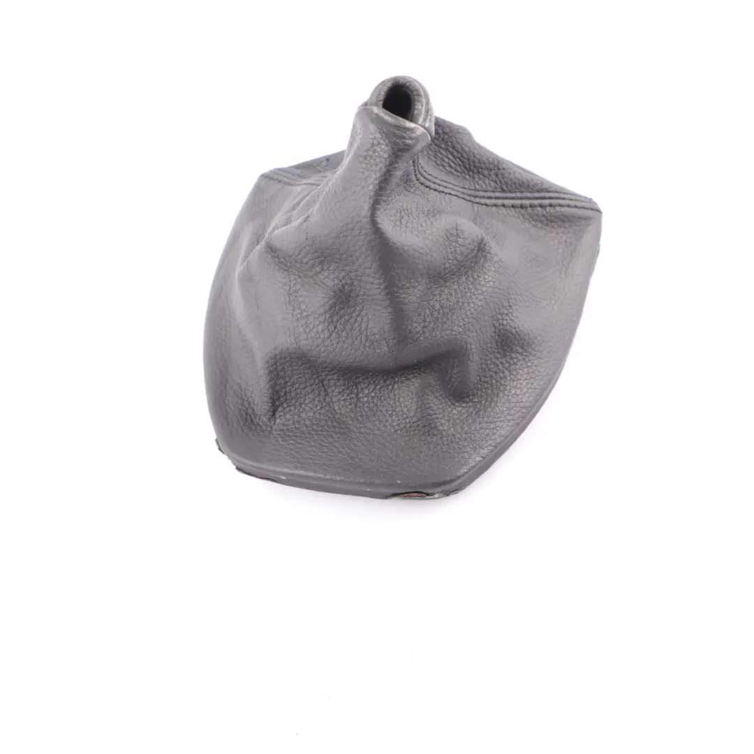 Leather Gear Lever Cover Selector Boot Manual Gearbox to BMW E60 E61 LCI Black with Part number 7565875 BMW E60 E61 LCI Black Leather Gear Lever Cover Selector Boot Manual Gearbox - SKU rhd-7565875 - Part number 7565875