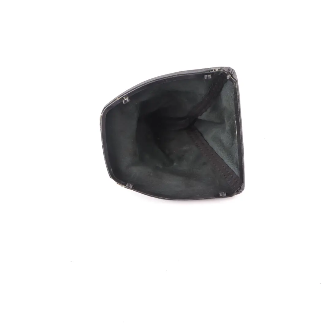 Leather Gear Lever Cover Selector Boot Manual Gearbox to BMW E60 E61 LCI Black with Part number 7565875 BMW E60 E61 LCI Black Leather Gear Lever Cover Selector Boot Manual Gearbox - SKU rhd-7565875 - Part number 7565875