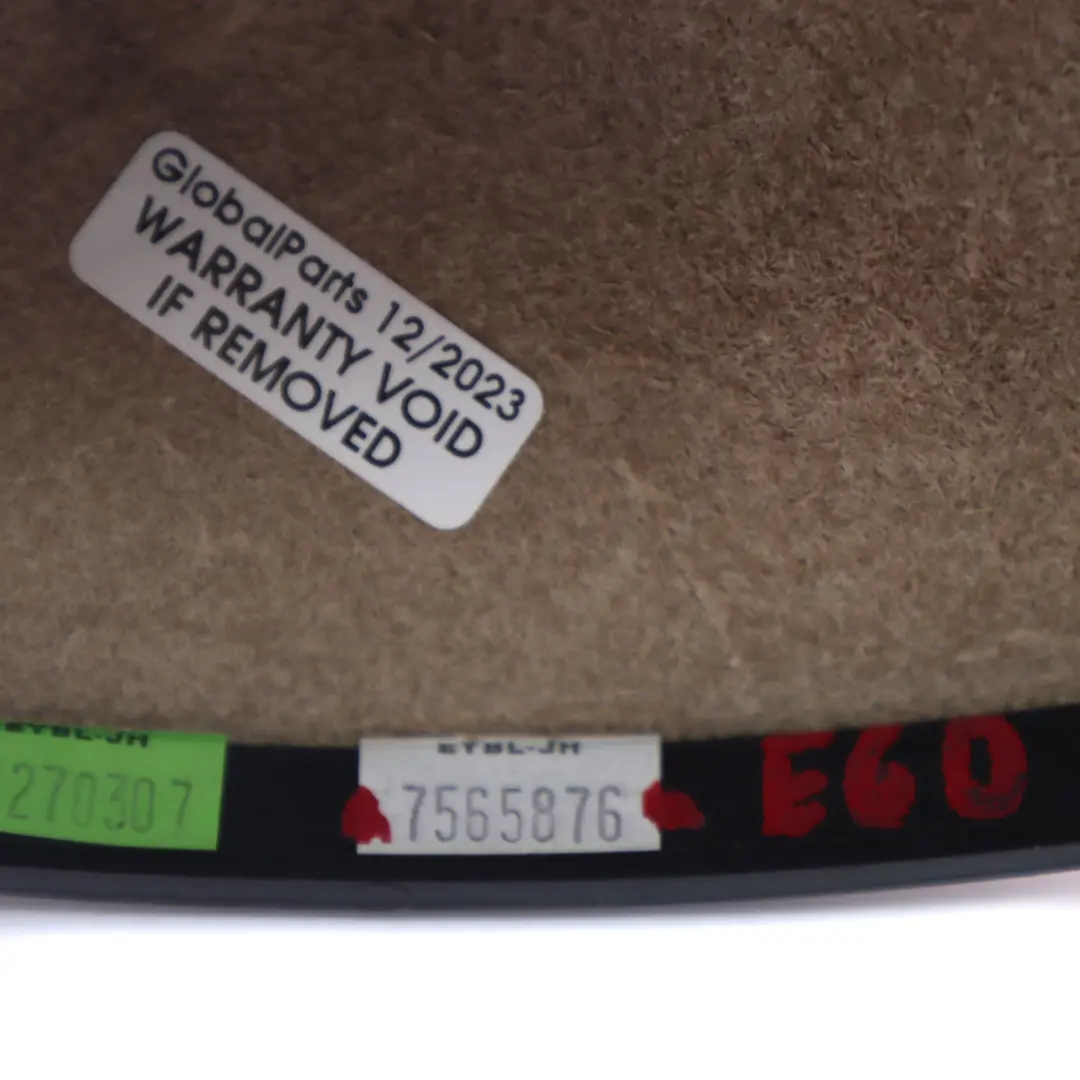 Lever Cover BMW E60 E61 LCI Selector Shifter Gaiter Leather Beige to Gear with Part number 7565876 Gear Lever Cover BMW E60 E61 LCI Selector Shifter Gaiter Leather Beige - SKU rhd-7565876 - Part number 7565876