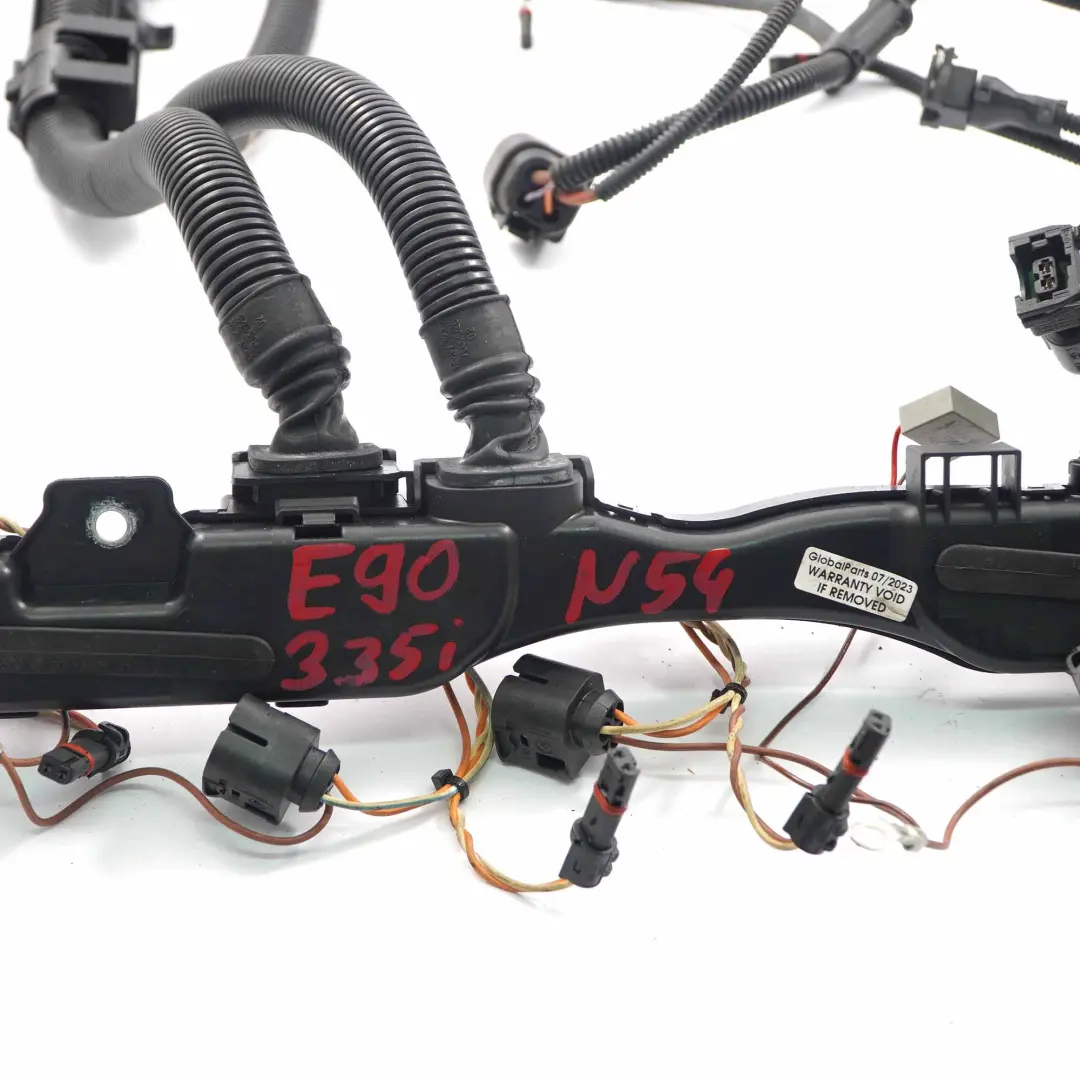 N54 Engine Manual Gearbox Wiring Loom Harness Cable to BMW E90 E92 335i with Part number 7566522 BMW E90 E92 335i N54 Engine Manual Gearbox Wiring Loom Harness Cable - SKU rhd-7566522 - Part number 7566522