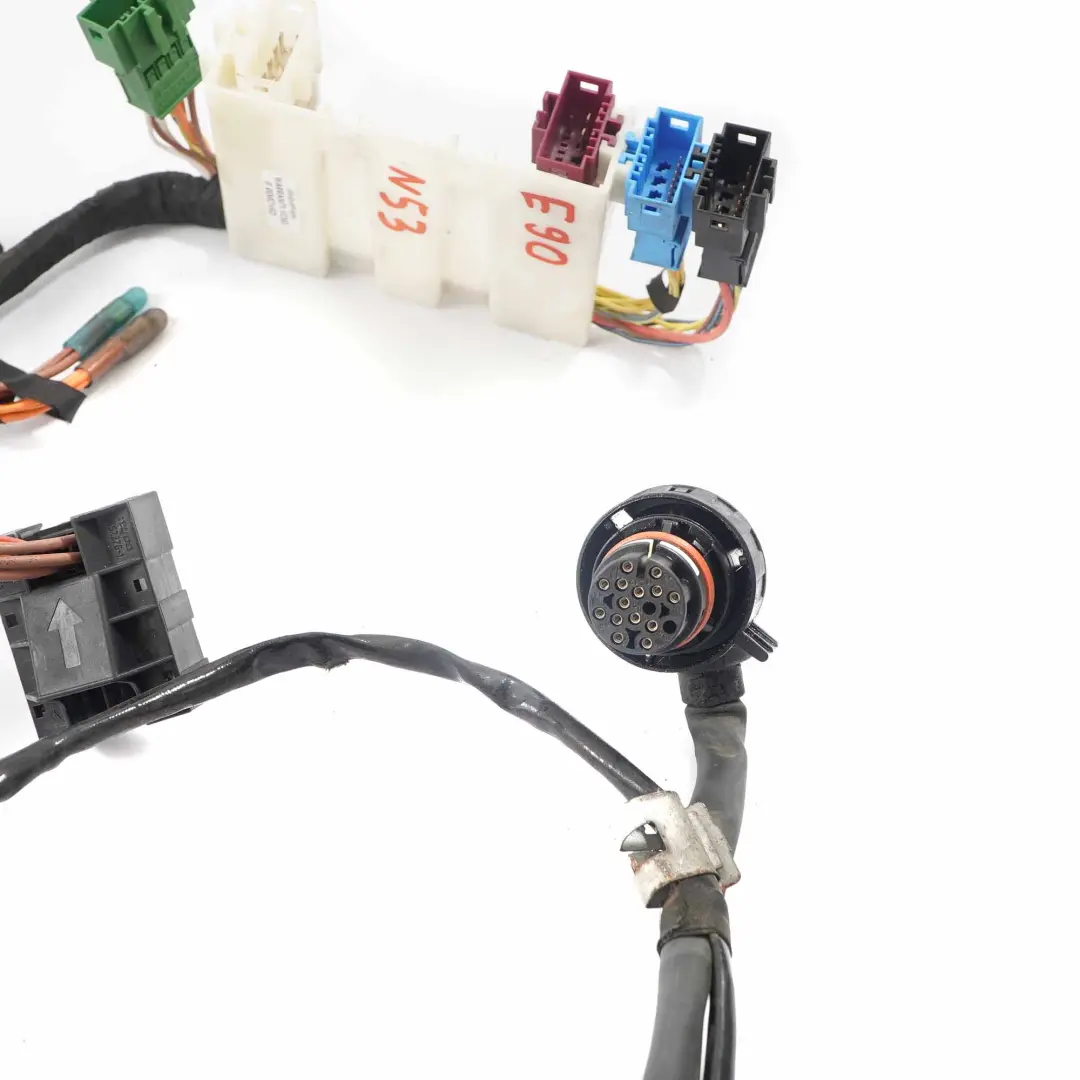 Wiring Cable BMW E90 E91 E92 N53 Engine Gearbox Module Loom Harness to with Part number 7566549 Wiring Cable BMW E90 E91 E92 N53 Engine Gearbox Module Loom Harness - SKU rhd-7566549 - Part number 7566549
