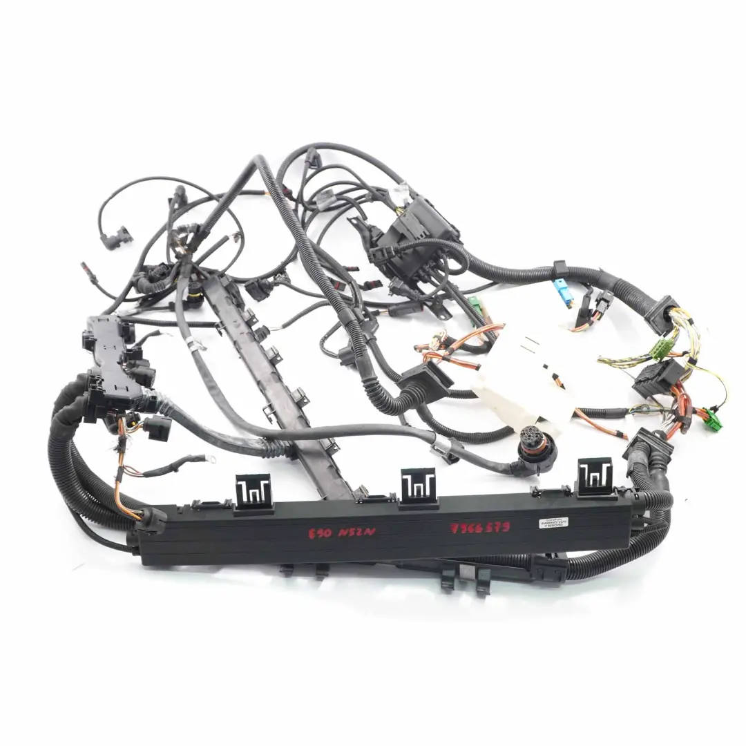 N52 Wiring Loom Harness Engine Gearbox Automatic to BMW E81 E87 LCI E90 Petrol with Part number 7566579 BMW E81 E87 LCI E90 Petrol N52 Wiring Loom Harness Engine Gearbox Automatic - SKU rhd-7566579 - Part number 7566579