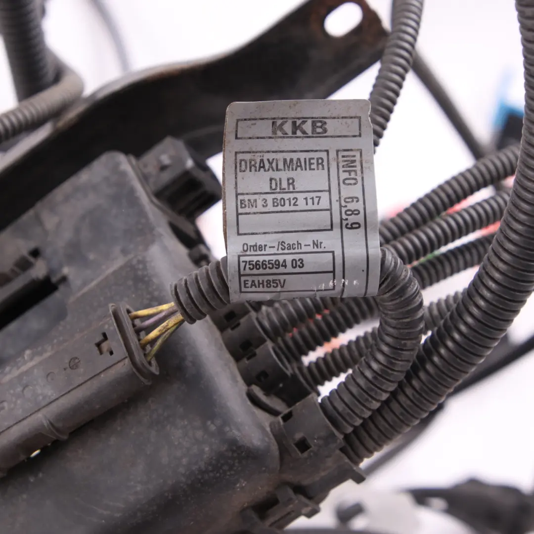 N52N Engine Wiring Loom Harness Module to BMW E81 E82 E87 E88 LCI 125i 130i with Part number 7566594 BMW E81 E82 E87 E88 LCI 125i 130i N52N Engine Wiring Loom Harness Module - SKU rhd-7566594 - Part number 7566594